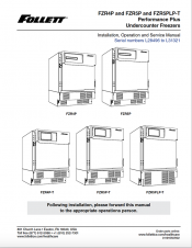 FPFページ Performance Plus Undercounter Medical-Grade Freezer with
